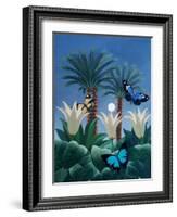 Flutter in the Jungle-ELEANOR FEIN-Framed Giclee Print