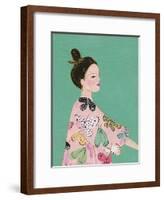 Flutter Kimono-Joelle Wehkamp-Framed Giclee Print