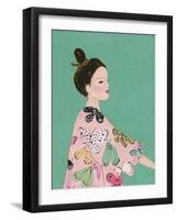 Flutter Kimono-Joelle Wehkamp-Framed Giclee Print