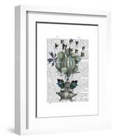 Flutter Time-Fab Funky-Framed Art Print