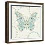 Flutterby Blooms I-Jess Aiken-Framed Art Print