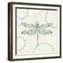 Flutterby Blooms II-Jess Aiken-Framed Art Print