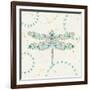 Flutterby Blooms II-Jess Aiken-Framed Art Print