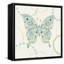 Flutterby Blooms IV-Jess Aiken-Framed Stretched Canvas