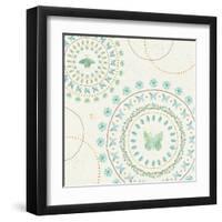 Flutterby Blooms VII-Jess Aiken-Framed Art Print