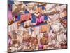 Fluttering fabrics, Textile Museum, Oaxaca, Mexico, North America-Melissa Kuhnell-Mounted Photographic Print