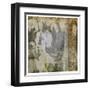 Fluttering Leaves II-Jennifer Goldberger-Framed Art Print