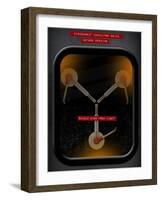 Flux Capacitor-null-Framed Art Print