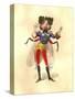 Fly 1873 'Missing Links' Parade Costume Design-Charles Briton-Stretched Canvas