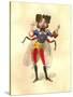 Fly 1873 'Missing Links' Parade Costume Design-Charles Briton-Stretched Canvas