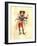 Fly 1873 'Missing Links' Parade Costume Design-Charles Briton-Framed Giclee Print