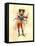 Fly 1873 'Missing Links' Parade Costume Design-Charles Briton-Framed Stretched Canvas