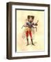 Fly 1873 'Missing Links' Parade Costume Design-Charles Briton-Framed Giclee Print