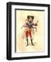 Fly 1873 'Missing Links' Parade Costume Design-Charles Briton-Framed Giclee Print