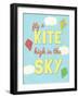 Fly a Kite-null-Framed Art Print