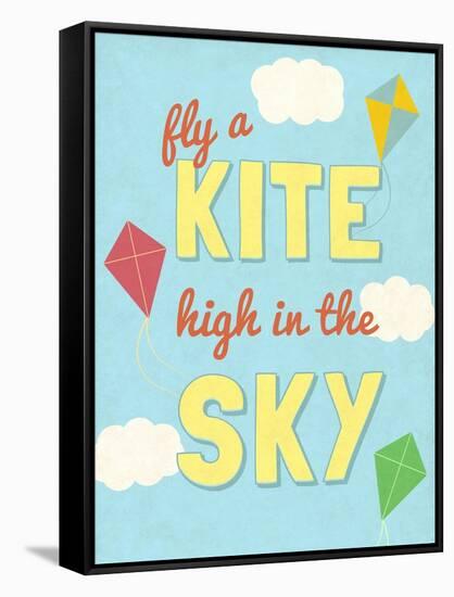 Fly a Kite-null-Framed Stretched Canvas