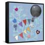 Fly Away Balloon-Art Licensing Studio-Framed Stretched Canvas