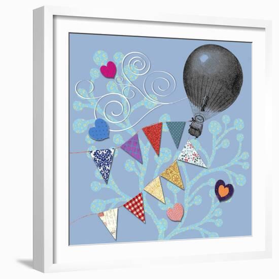 Fly Away Balloon-Art Licensing Studio-Framed Giclee Print