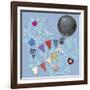 Fly Away Balloon-Art Licensing Studio-Framed Giclee Print