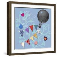 Fly Away Balloon-Art Licensing Studio-Framed Giclee Print