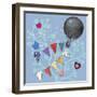 Fly Away Balloon-Art Licensing Studio-Framed Giclee Print