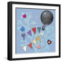 Fly Away Balloon-Art Licensing Studio-Framed Giclee Print