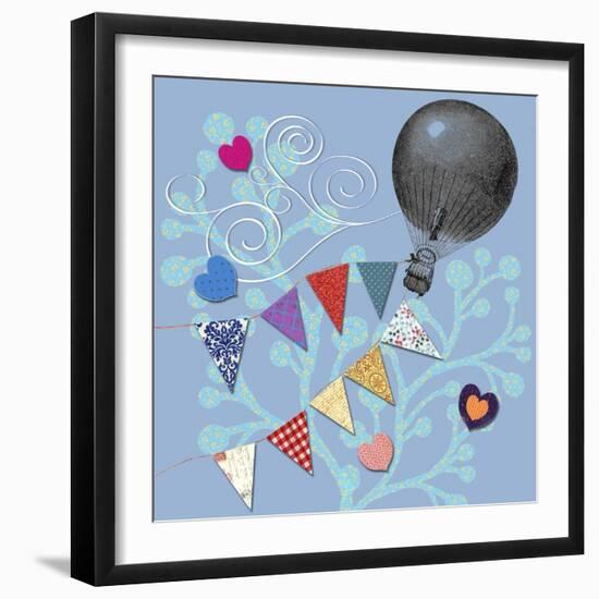 Fly Away Balloon-Art Licensing Studio-Framed Giclee Print