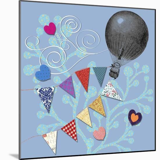 Fly Away Balloon-Art Licensing Studio-Mounted Giclee Print