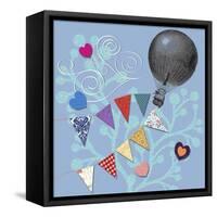 Fly Away Balloon-Art Licensing Studio-Framed Stretched Canvas