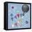 Fly Away Balloon-Art Licensing Studio-Framed Stretched Canvas