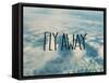 Fly Away Clouds-Leah Flores-Framed Stretched Canvas