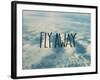 Fly Away Clouds-Leah Flores-Framed Giclee Print