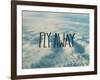 Fly Away Clouds-Leah Flores-Framed Giclee Print