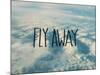 Fly Away Clouds-Leah Flores-Mounted Giclee Print