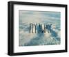 Fly Away Clouds-Leah Flores-Framed Giclee Print