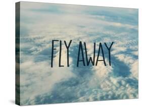 Fly Away Clouds-Leah Flores-Stretched Canvas