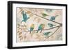 Fly Away I With Suzani-Janelle Penner-Framed Art Print