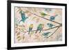 Fly Away I With Suzani-Janelle Penner-Framed Art Print