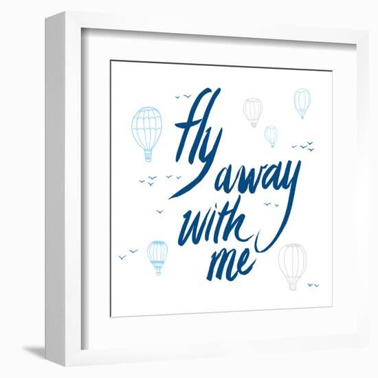 Fly Away With Me-Wild Apple Portfolio-Framed Art Print