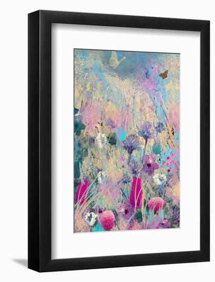 Fly Blue-Claire Westwood-Framed Art Print