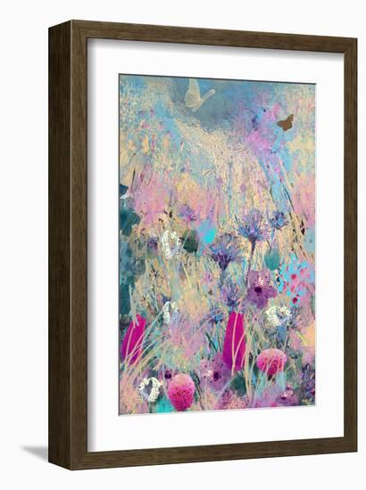 Fly Blue-Claire Westwood-Framed Art Print