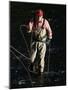 Fly Fisherman, Florida, USA-null-Mounted Photographic Print