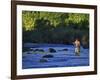 Fly Fisherman, USA-null-Framed Photographic Print