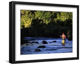 Fly Fisherman-null-Framed Photographic Print