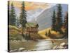 Fly Fisherman-John Zaccheo-Stretched Canvas