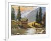 Fly Fisherman-John Zaccheo-Framed Giclee Print