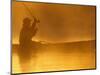 Fly Fishing from a Canoe-Richard Hamilton Smith-Mounted Photographic Print