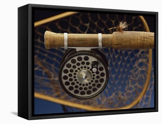 Fly Fishing Gear-null-Framed Stretched Canvas