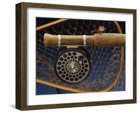 Fly Fishing Gear-null-Framed Photographic Print