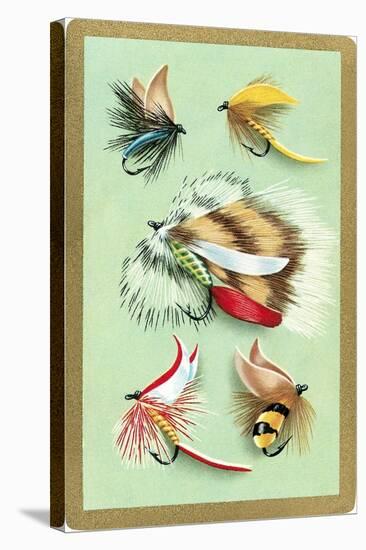 Fly Fishing Lures-null-Stretched Canvas